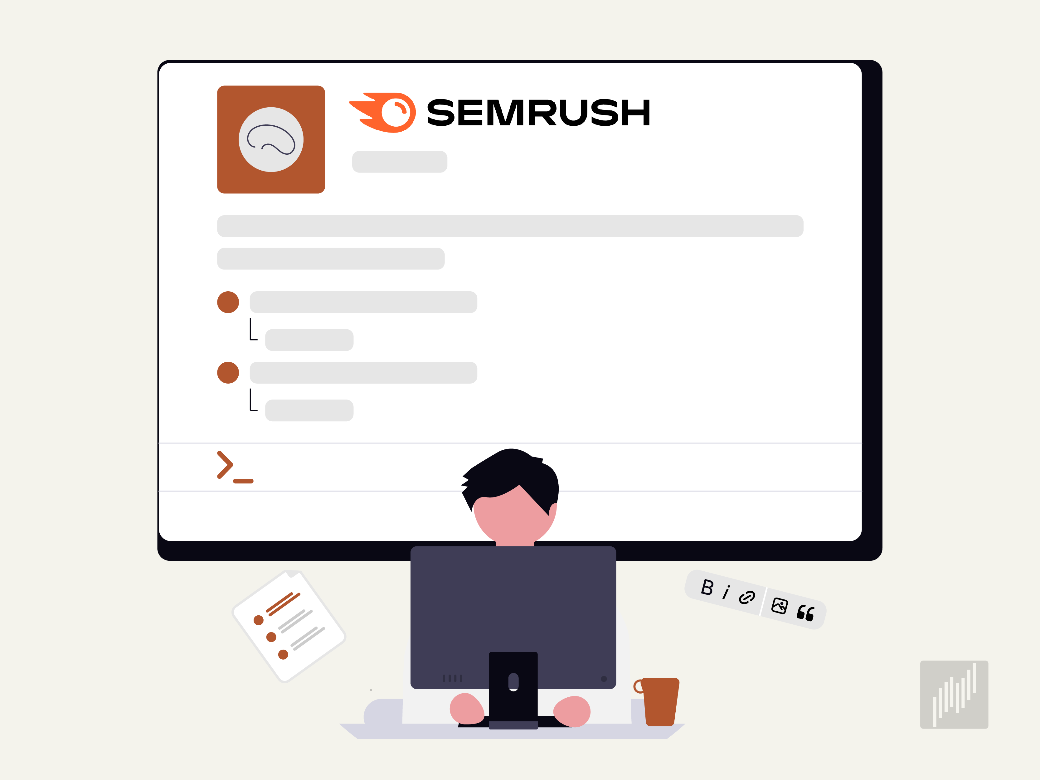 yapay zeka seo aracı semrush